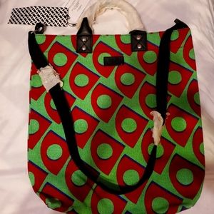 Diane von Furstenberg Brenda Prt Canvas Tall Tote